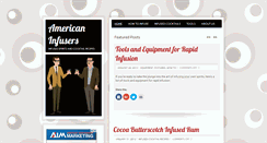 Desktop Screenshot of americaninfusers.com